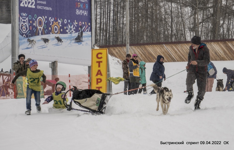 Закрытие сезона по ездовому спорту (снежные дисциплины) в Быстринском муниципальном районе